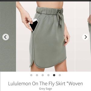 Lululemon on the fly skirt